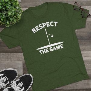 Men's Respect the Game Tri-Blend Crew Tee