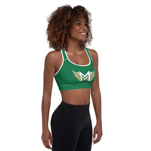 MVHS No Words Padded Sports Bra