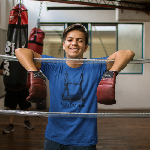 Men's Fight Pugilism Tri-Blend Crew Tee