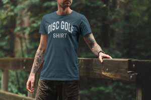 Men's Disc Golf Shirt Tri-Blend Crew Tee