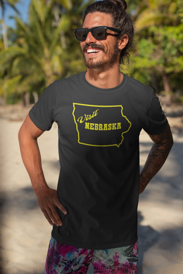 Men's Visit Nebraska Tri-Blend Crew Tee