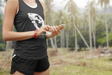 Load image into Gallery viewer, Women&#39;s Sabercat Skull Ideal Racerback Tank