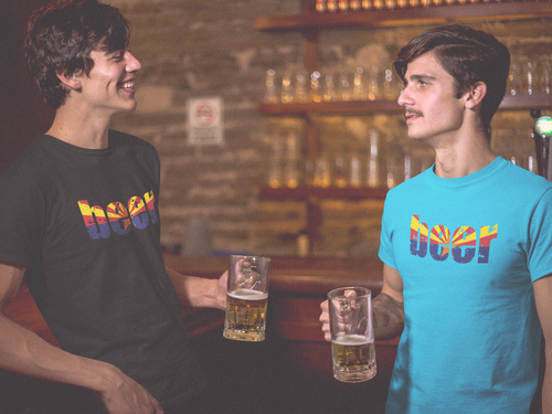 Men's Beer Arizona Tri-Blend Crew Tee